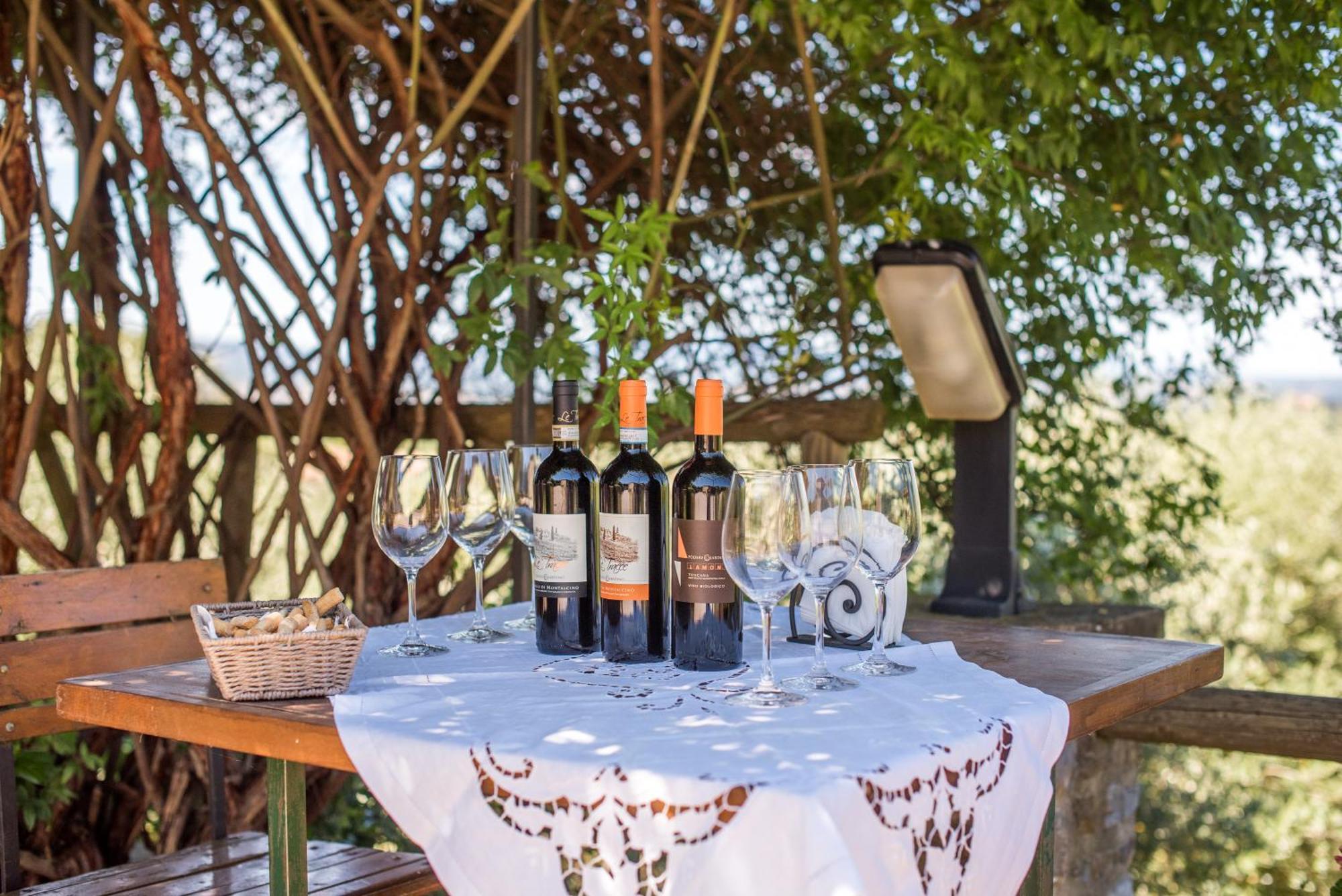 Glicine Apartment Podere Giardino Montalcino Kültér fotó